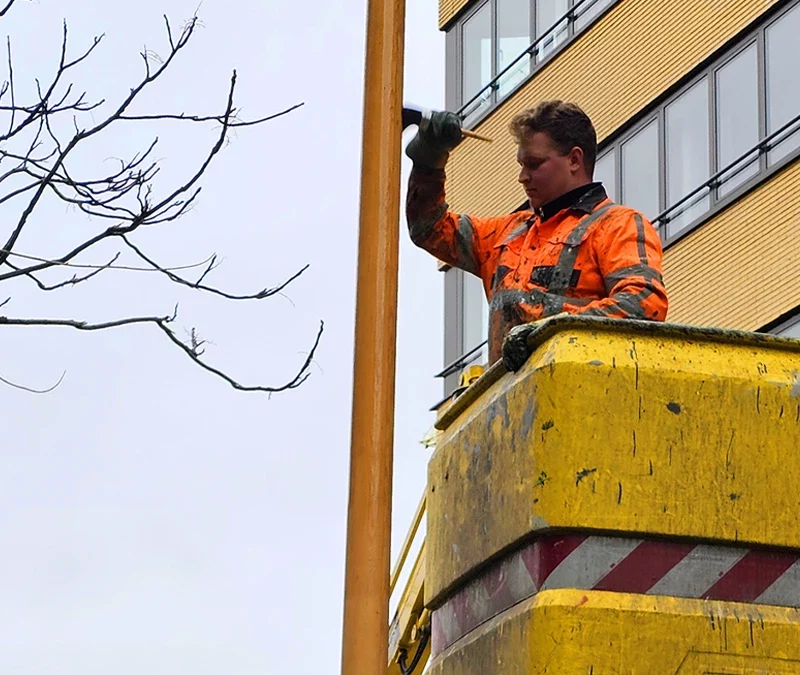 lichtmasten utrecht